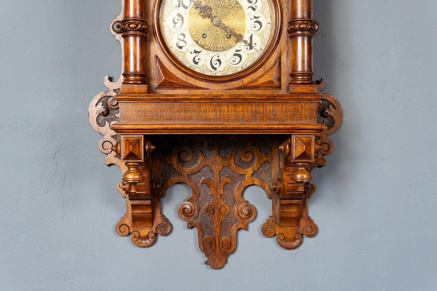 Lenzkirch Gutsherrenuhr Antik Wanduhr Regulator Uhr Alt MÖBLINGER 2412_0405