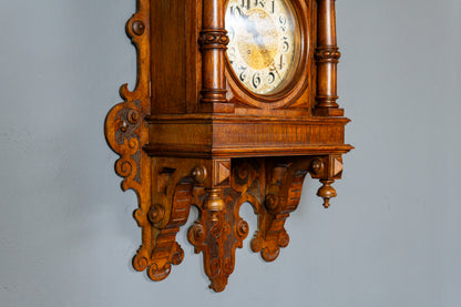 Lenzkirch Gutsherrenuhr Antik Wanduhr Regulator Uhr Alt MÖBLINGER 2412_0405