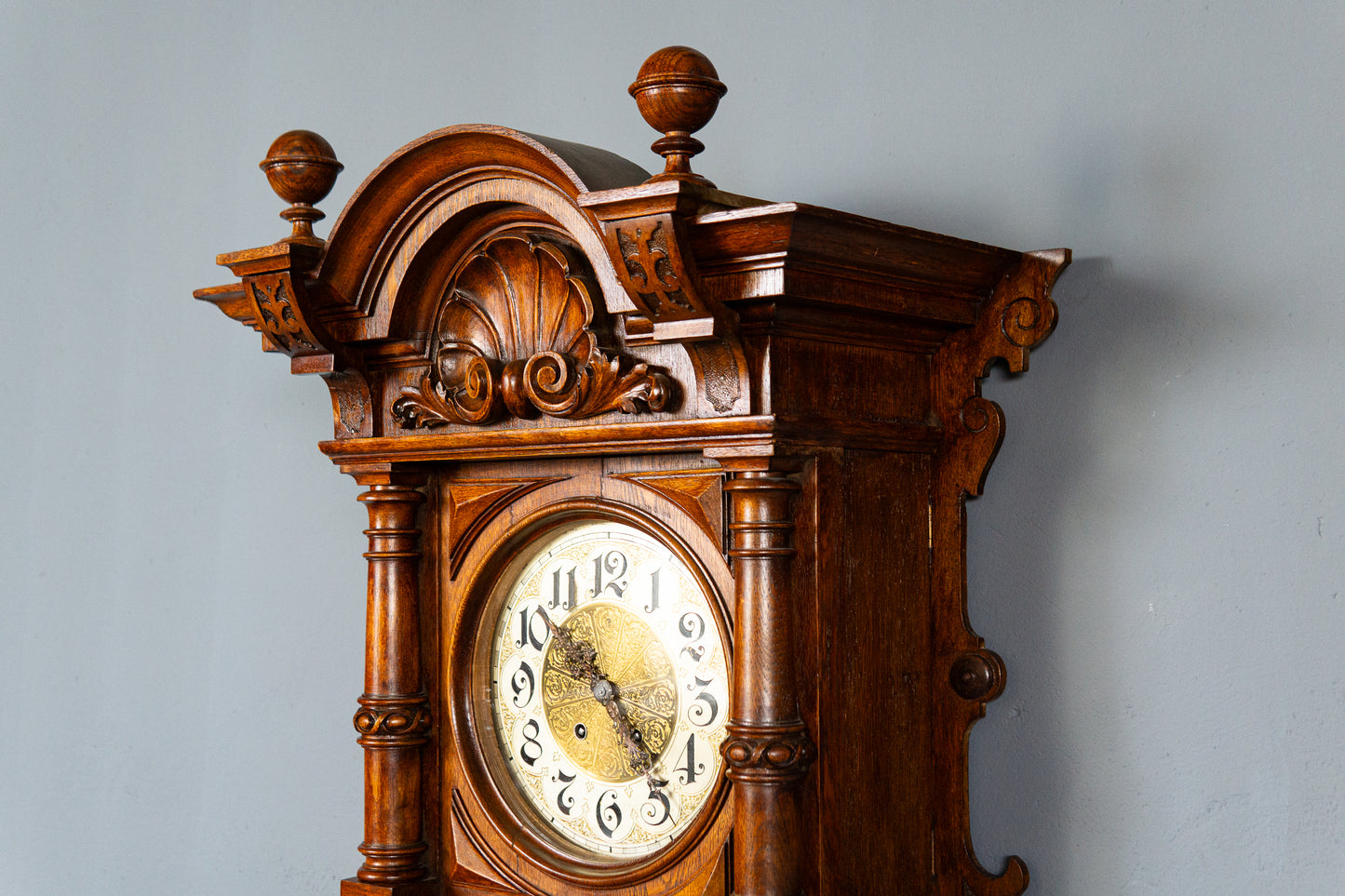 Lenzkirch Gutsherrenuhr Antik Wanduhr Regulator Uhr Alt MÖBLINGER 2412_0405