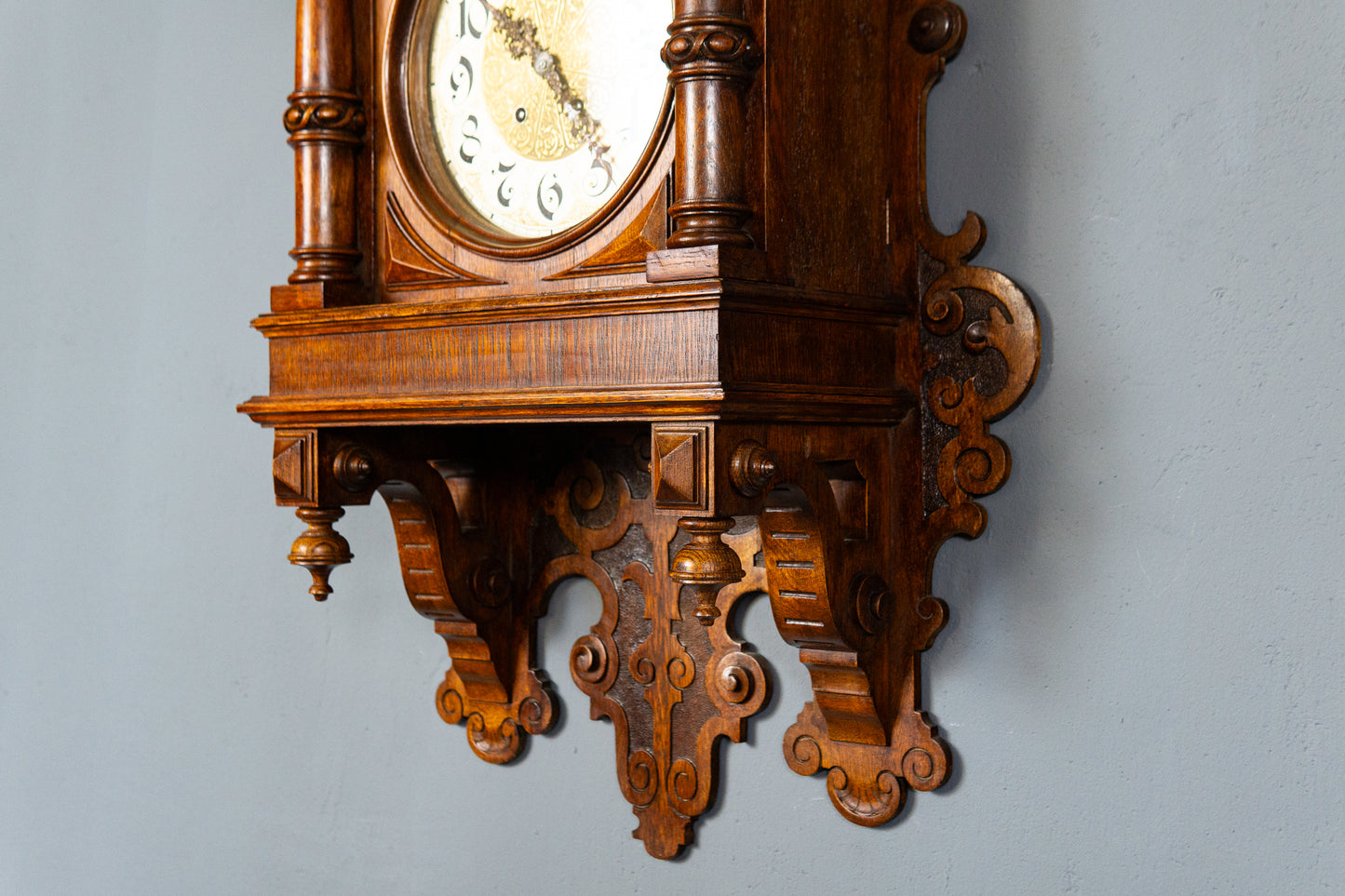 Lenzkirch Gutsherrenuhr Antik Wanduhr Regulator Uhr Alt MÖBLINGER 2412_0405