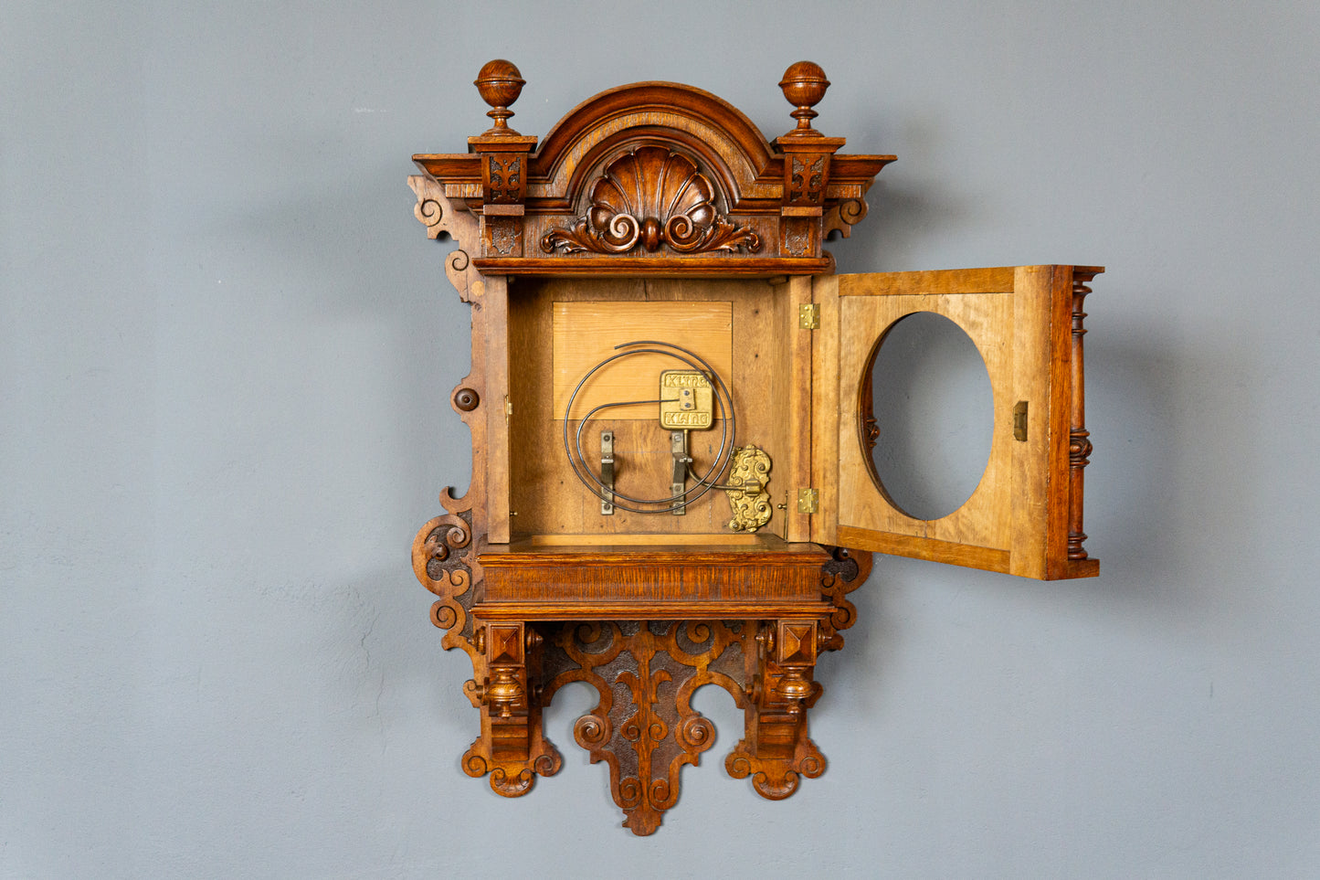 Lenzkirch Gutsherrenuhr Antik Wanduhr Regulator Uhr Alt MÖBLINGER 2412_0405