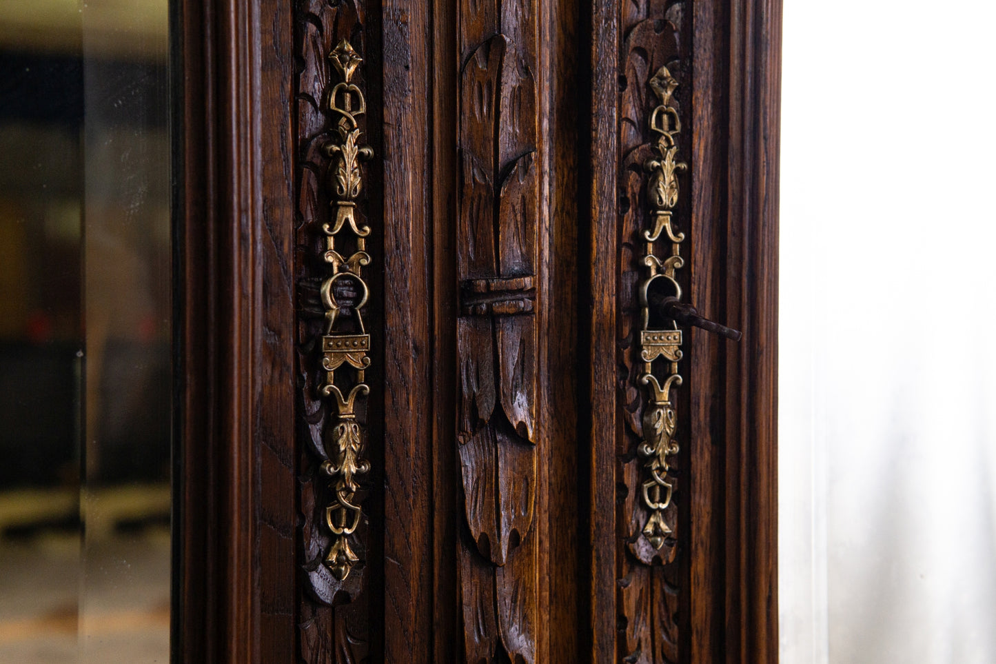 Schrank Garderobe Regal Kleiderschrank Wäsche Alt Antik 2401_2901