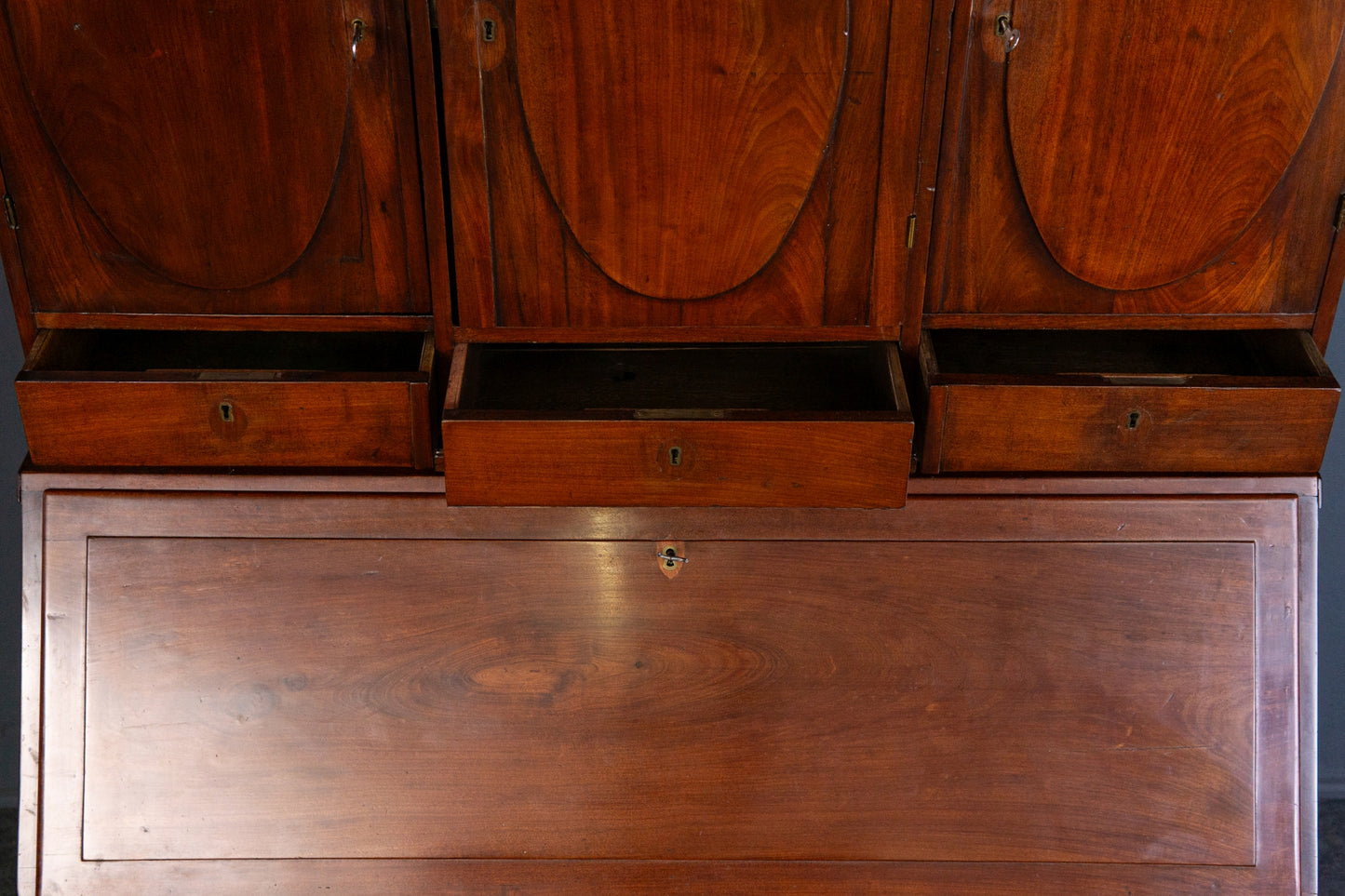 Sekretär Schreibtisch Tisch Schrank Kommode Alt Antik 2402_0101