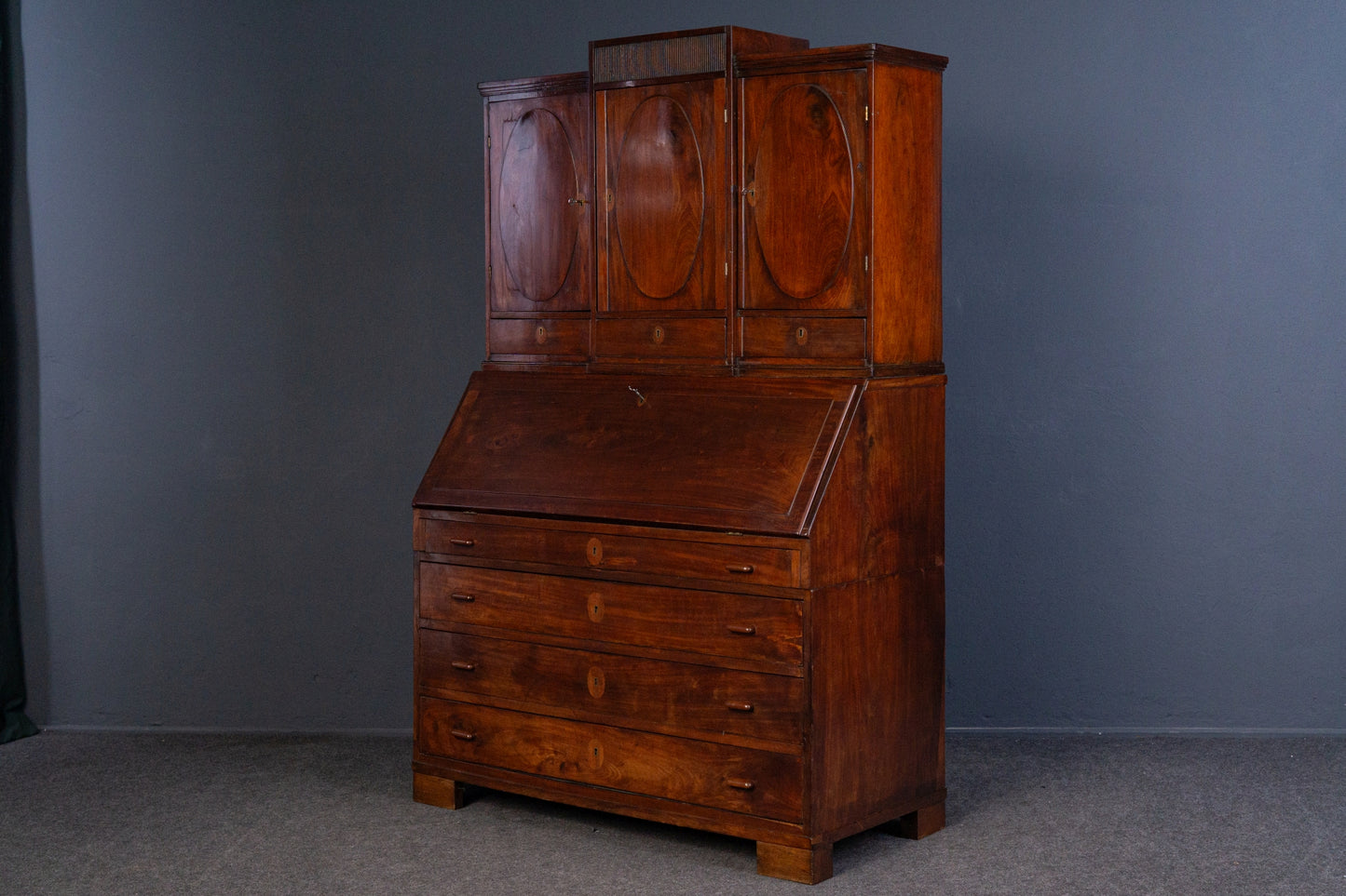 Sekretär Schreibtisch Tisch Schrank Kommode Alt Antik 2402_0101