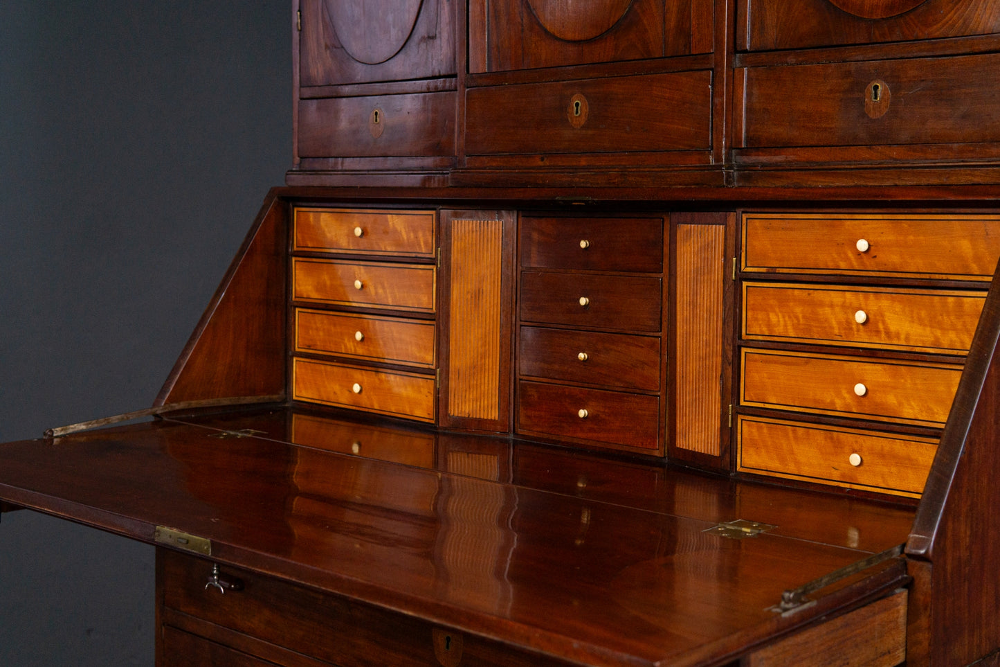 Sekretär Schreibtisch Tisch Schrank Kommode Alt Antik 2402_0101