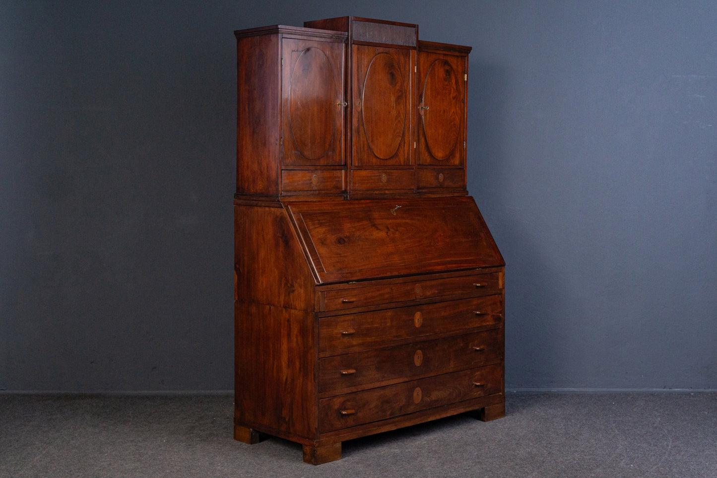 Sekretär Schreibtisch Tisch Schrank Kommode Alt Antik 2402_0101