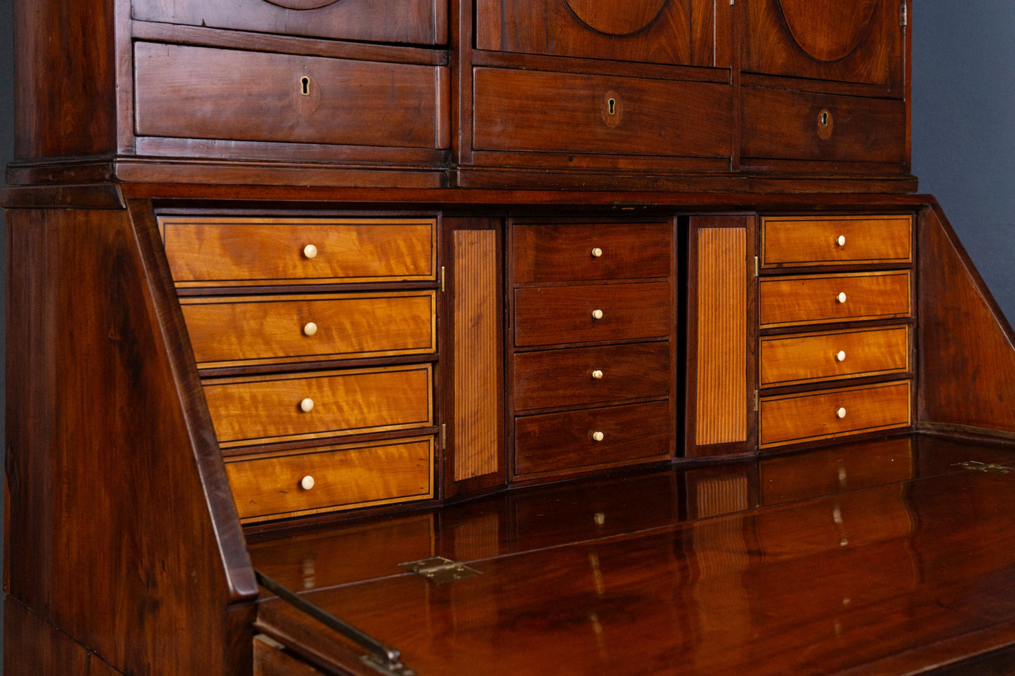 Sekretär Schreibtisch Tisch Schrank Kommode Alt Antik 2402_0101