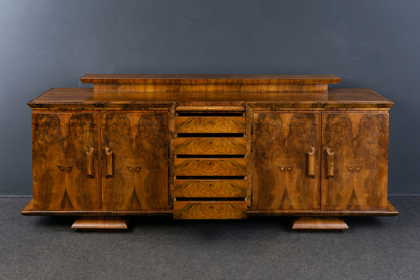 Art Deco Buffet Schrank Sideboard Regal Kommode Alt 2303_2903