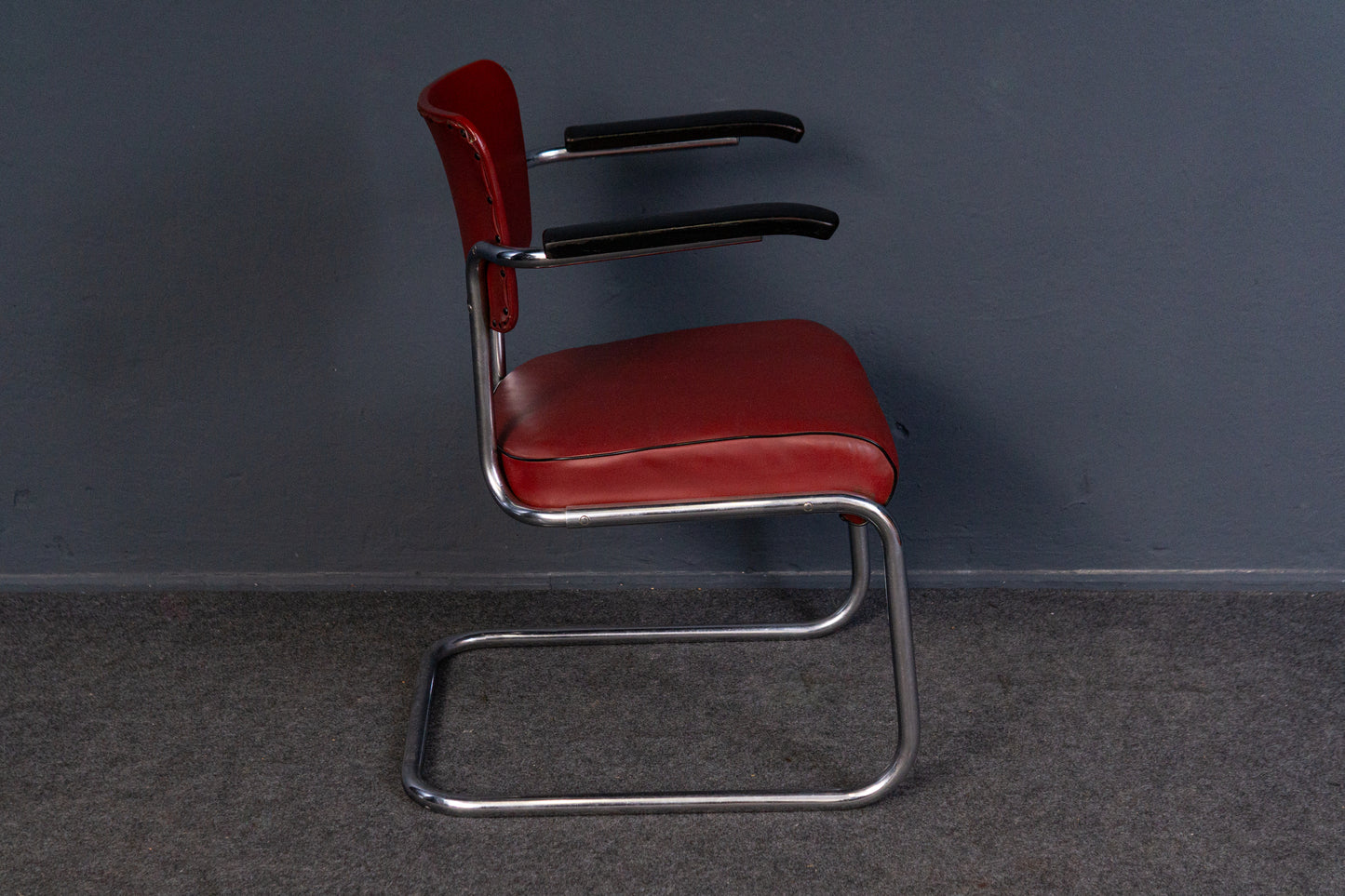Freischwinger Design Stuhl Sessel Hocker Tisch Vintage 2402_0503