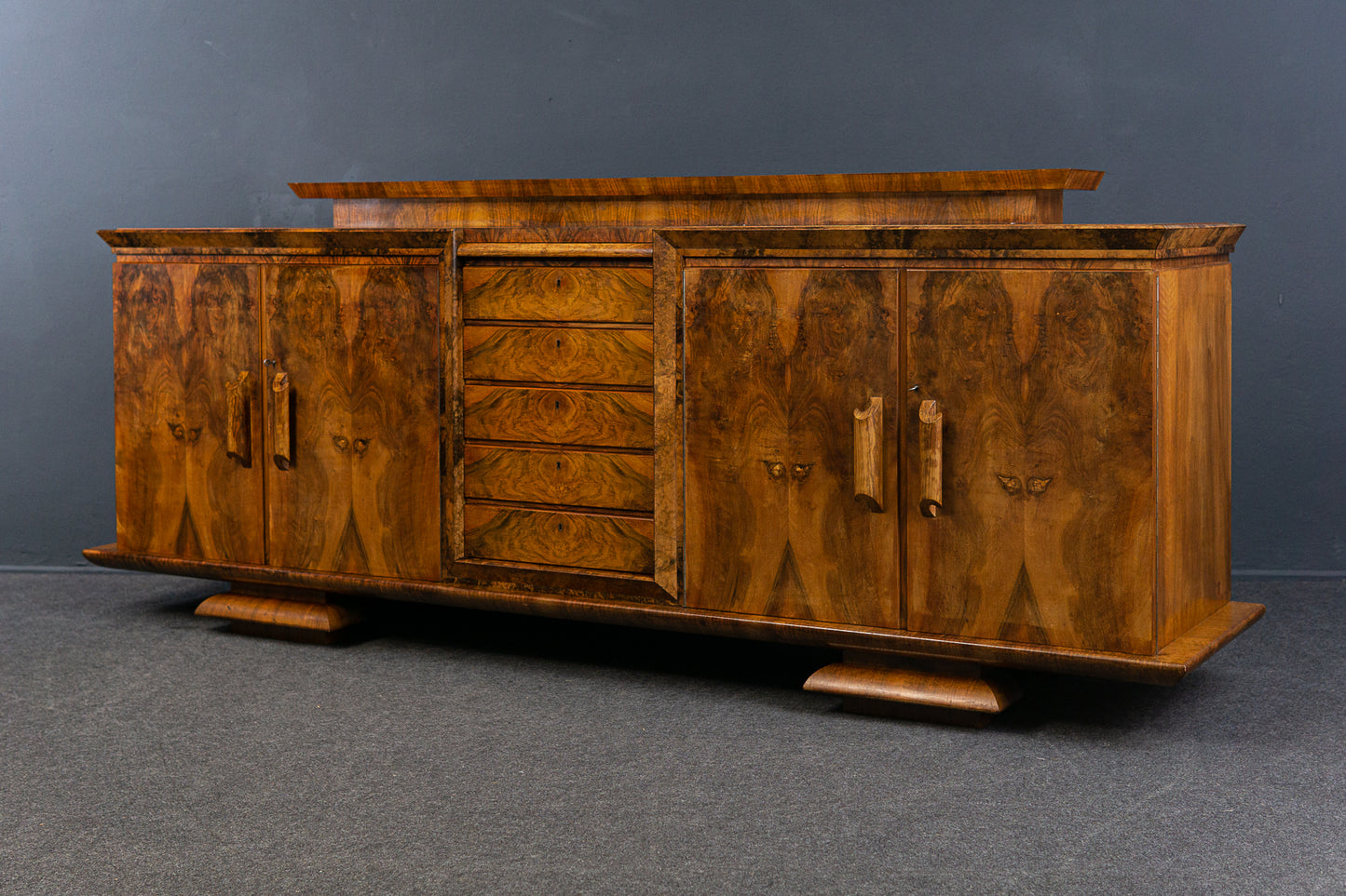 Art Deco Buffet Schrank Sideboard Regal Kommode Alt 2303_2903