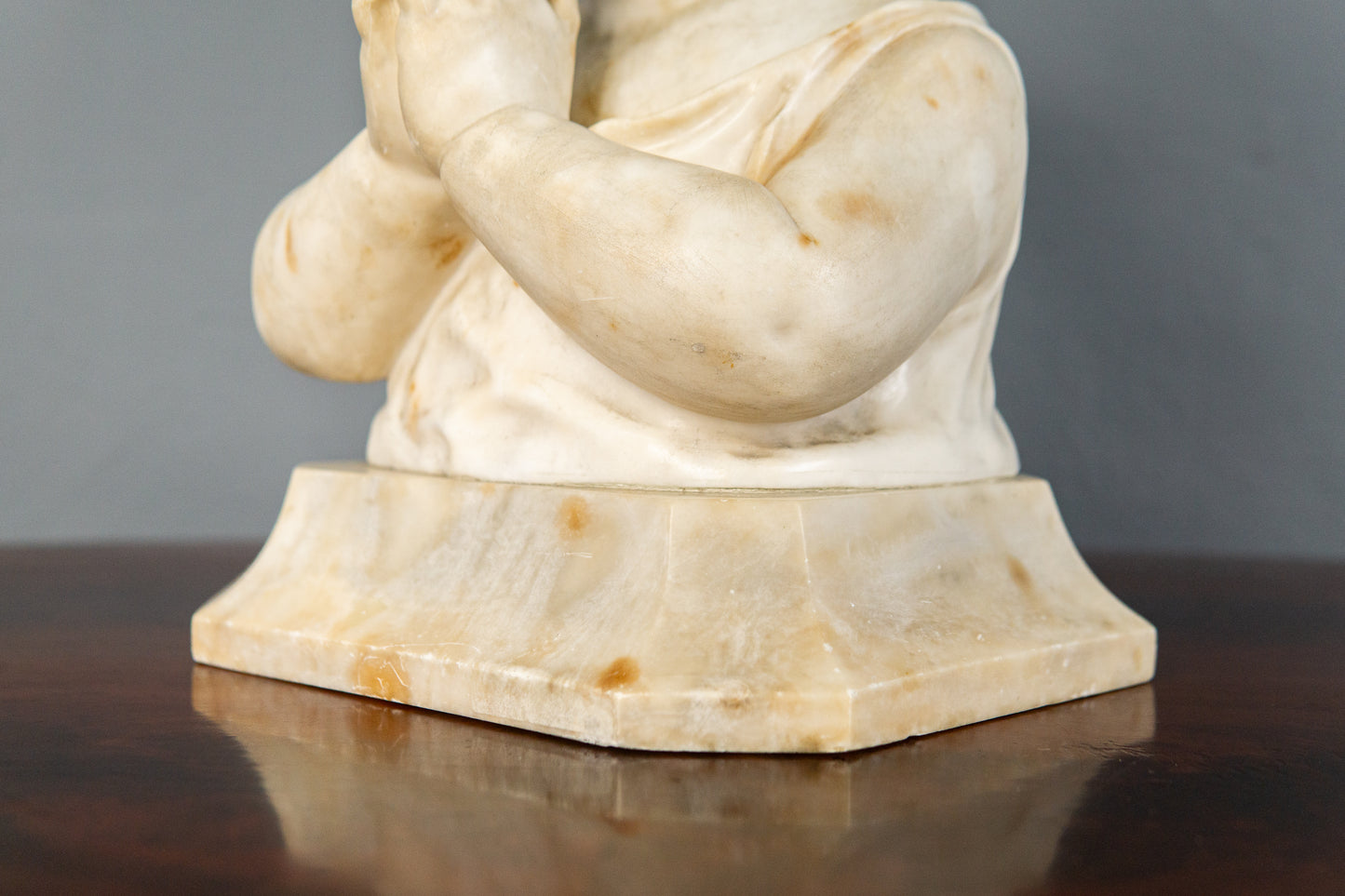 Küchler Marmor Büste Vintage Skulptur Kopf Statue Antik MÖBLINGER 2412_0503