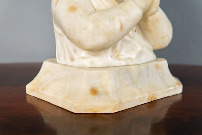 Küchler Marmor Büste Vintage Skulptur Kopf Statue Antik MÖBLINGER 2412_0503