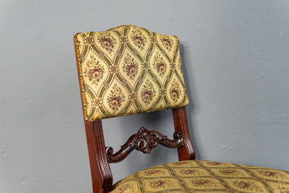 kleiner Stuhl Vintage Schreibtisch Sekretär Stuhl Antik MÖBLINGER 2412_0505