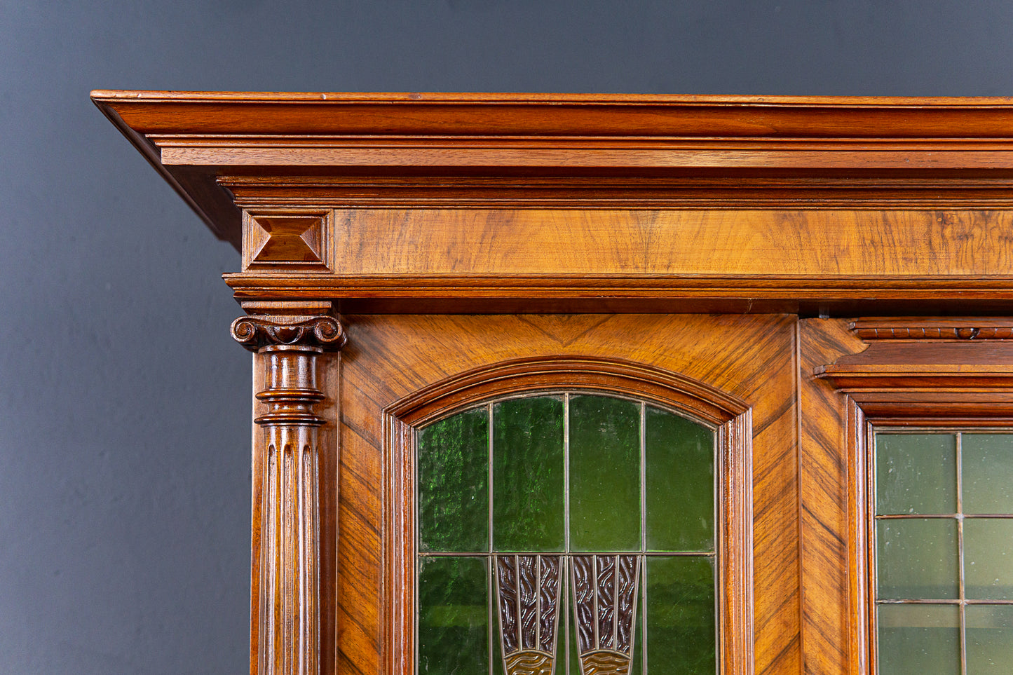 Bücherschrank Schrank Regal Vitrine Buffet Alt Antik 2304_0304