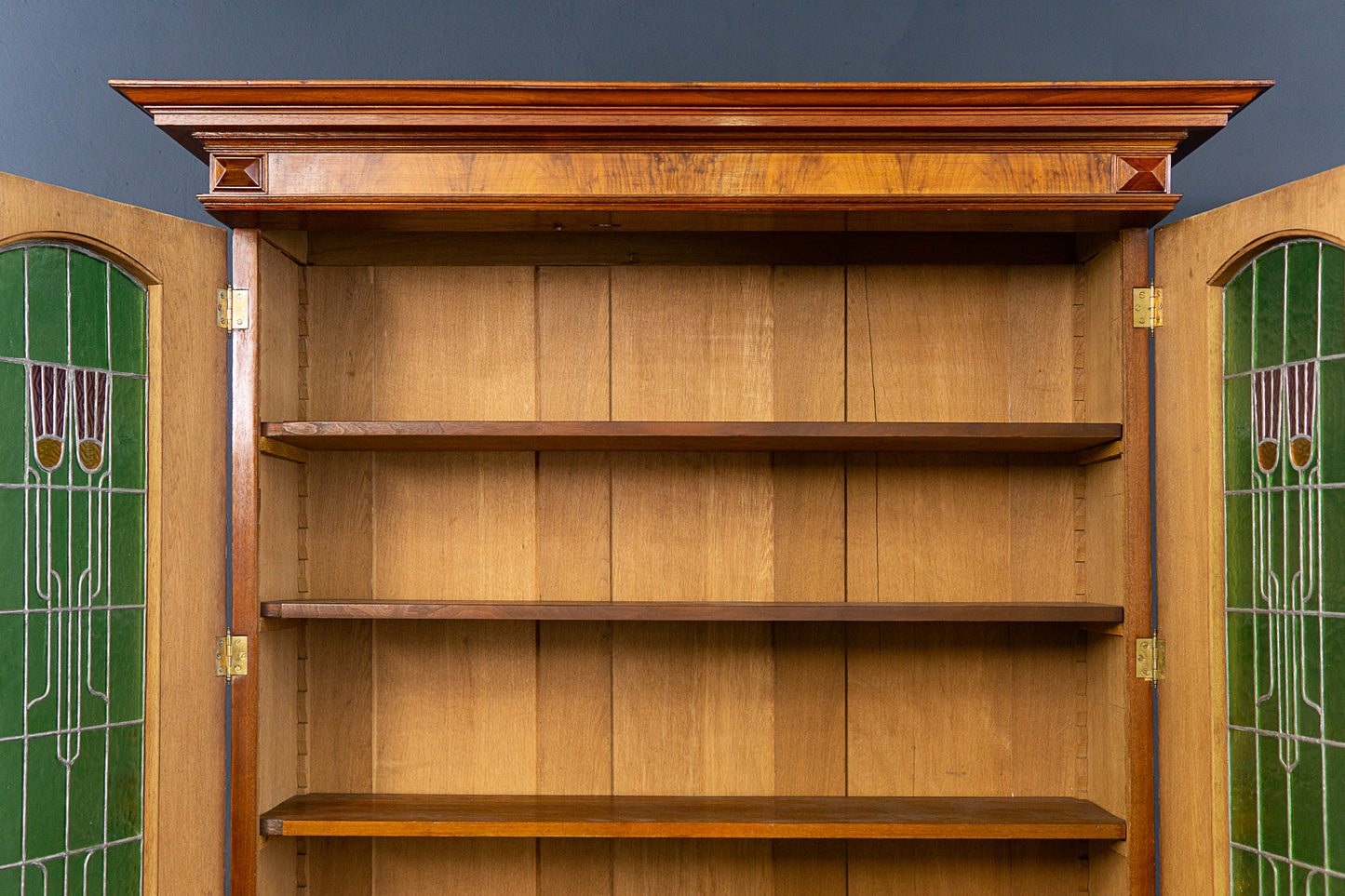 Bücherschrank Schrank Regal Vitrine Buffet Alt Antik 2304_0304