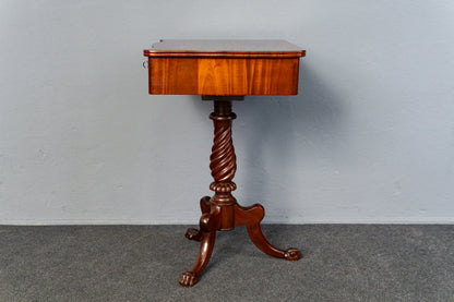restau. Biedermeier Nähtisch Tisch Kommode Sekretär Antik MÖBLINGER 2412_0507