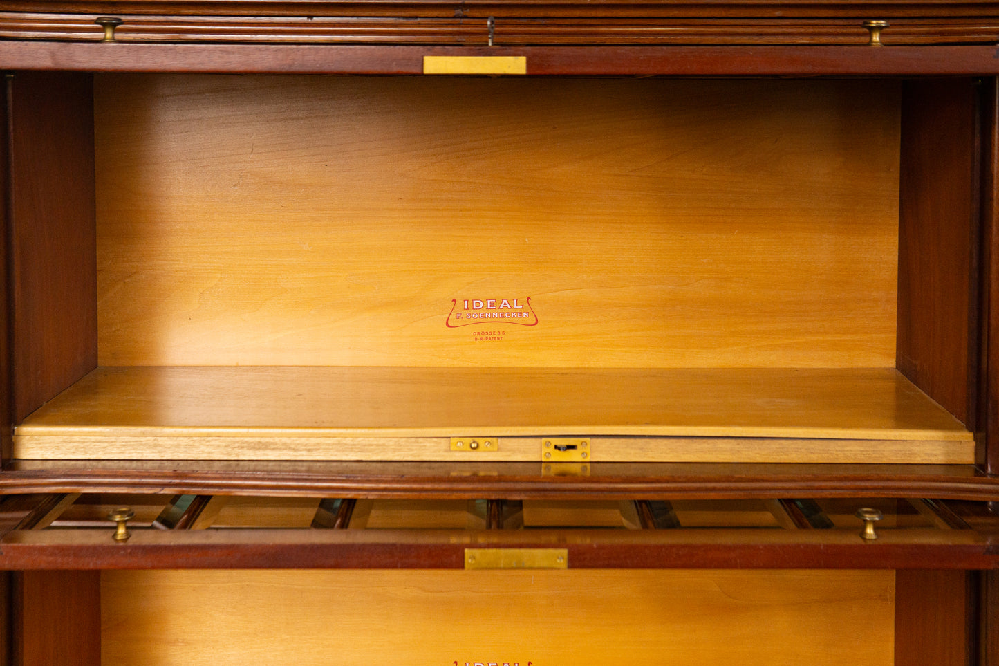 IDEAL Soennecken Regal Schrank Vitrine Kommode Antik Alt MÖBLINGER 2402_0805