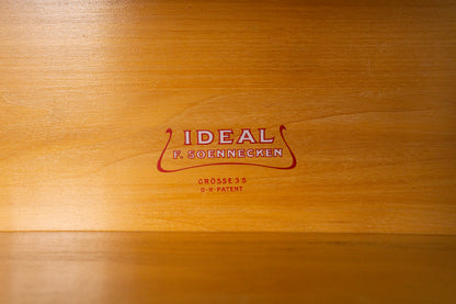 IDEAL Soennecken Regal Schrank Vitrine Kommode Antik Alt MÖBLINGER 2402_0805