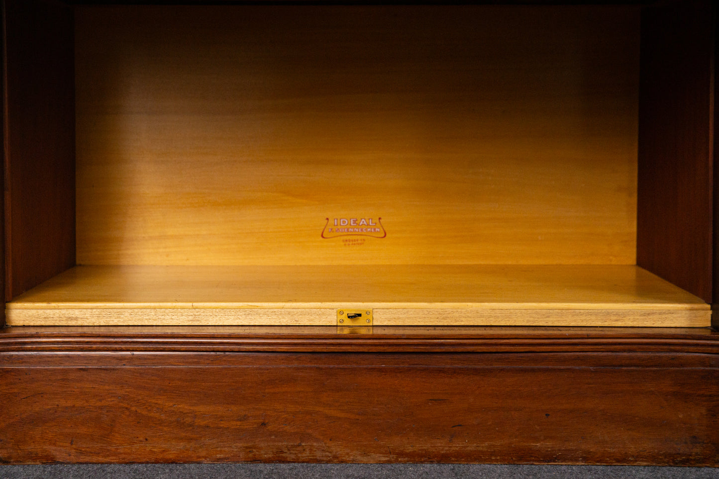 IDEAL Soennecken Regal Schrank Vitrine Kommode Antik Alt MÖBLINGER 2402_0805