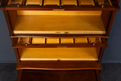 IDEAL Soennecken Regal Schrank Vitrine Kommode Antik Alt MÖBLINGER 2402_0805