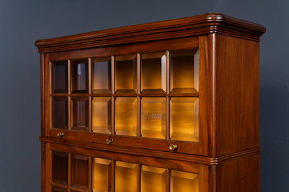 IDEAL Soennecken Regal Schrank Vitrine Kommode Antik Alt MÖBLINGER 2402_0805