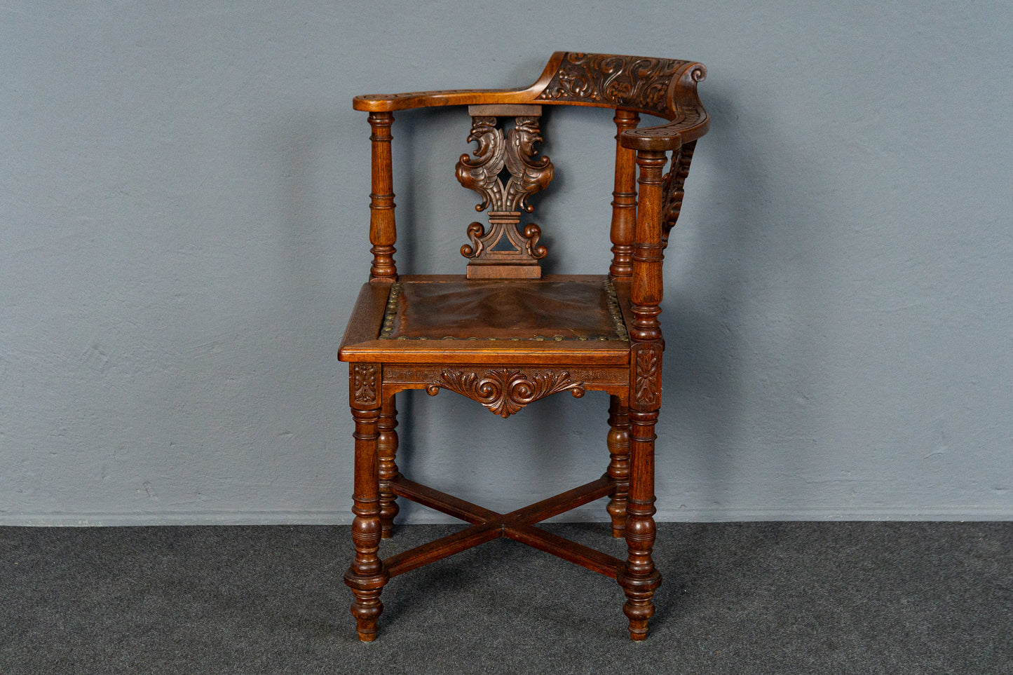 Vintage Schreibtisch Stuhl Sessel Tisch Antik Sekretär MÖBLINGER 2412_0902