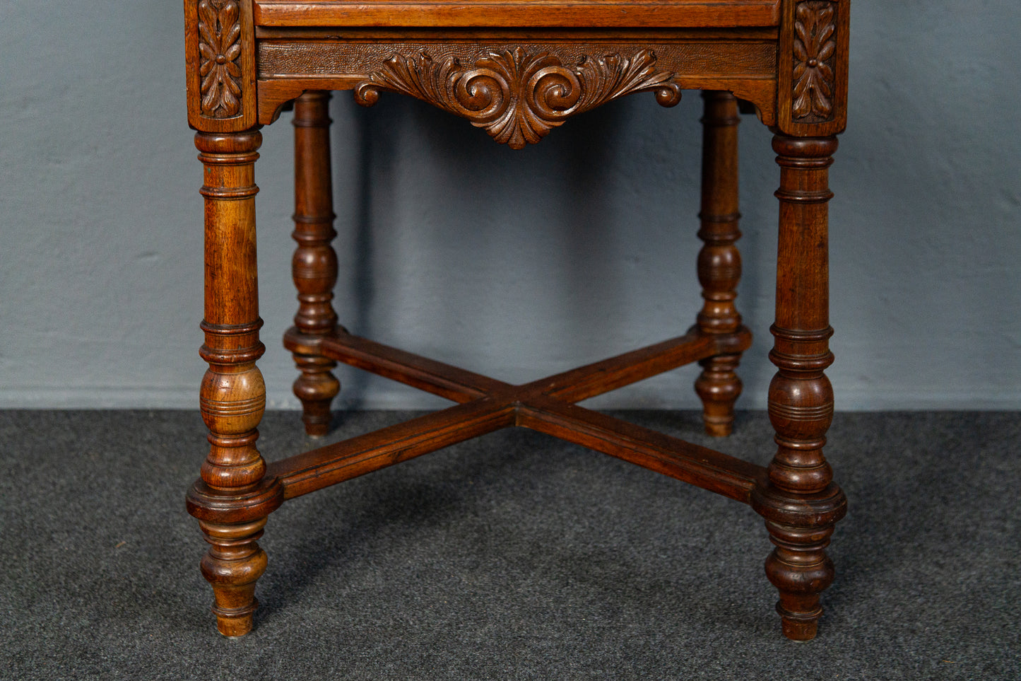 Vintage Schreibtisch Stuhl Sessel Tisch Antik Sekretär MÖBLINGER 2412_0902