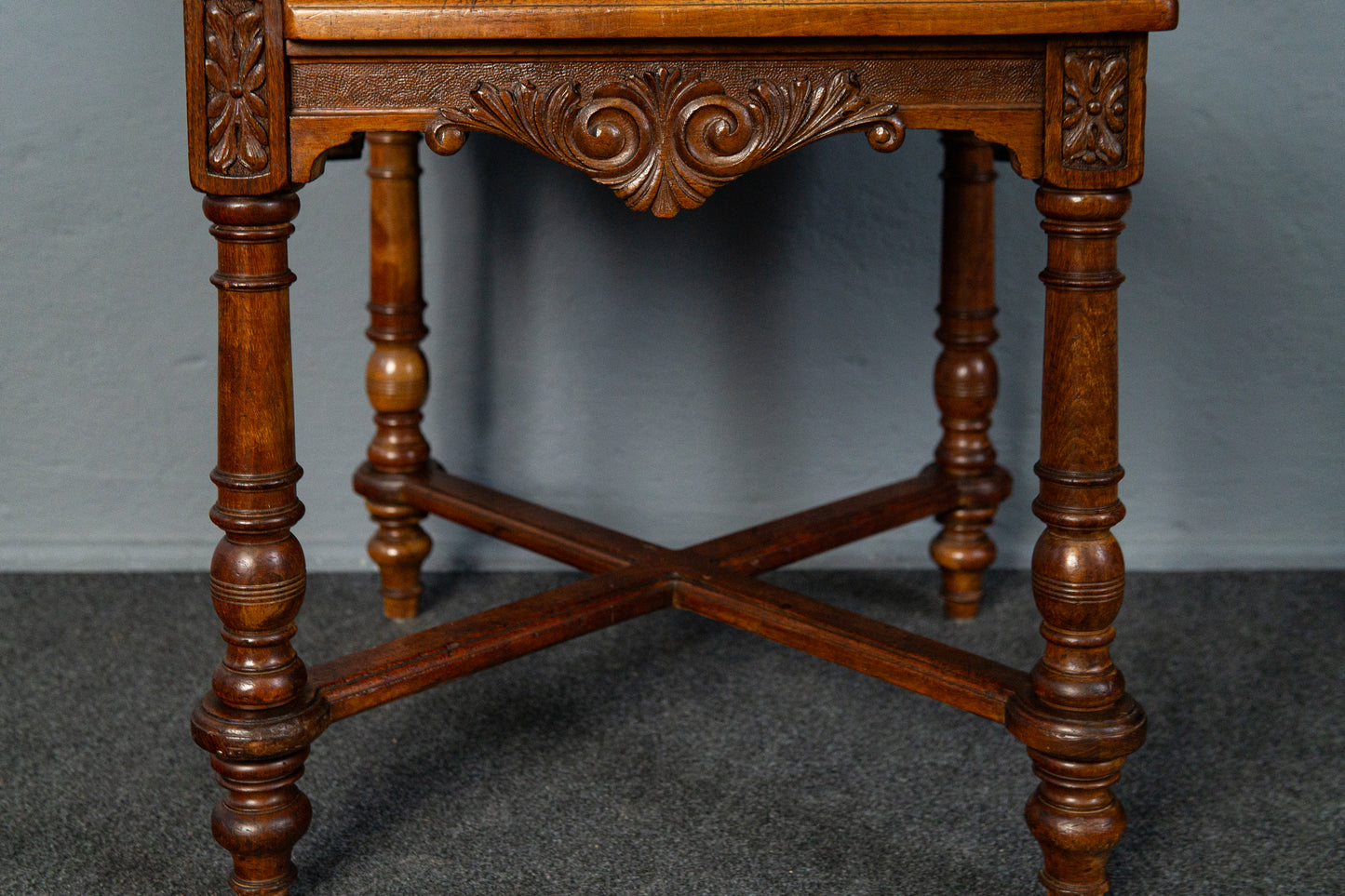 Vintage Schreibtisch Stuhl Sessel Tisch Antik Sekretär MÖBLINGER 2412_0902