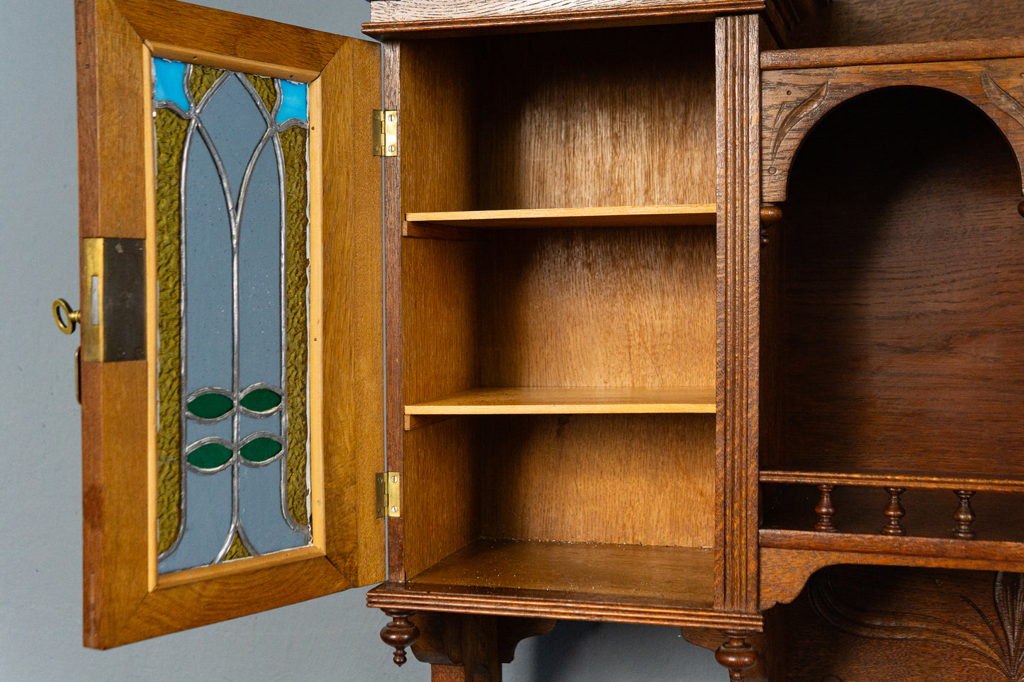 Wandschrank Vintage Regal Kommode Schrank Alt Antik MÖBLINGER 2412_0906