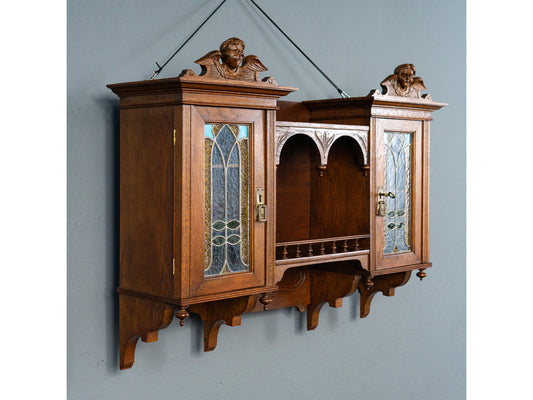 Wandschrank Vintage Regal Kommode Schrank Alt Antik MÖBLINGER 2412_0906