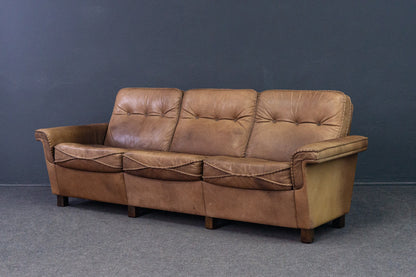 de Sede 3 Sitzer Sofa Couch Lounge Sessel Vintage Alt 2202_2102