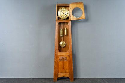 Jugendstil Gustav Becker Standuhr Schrank Vintage Alt Antik MÖBLINGER 2412_0907