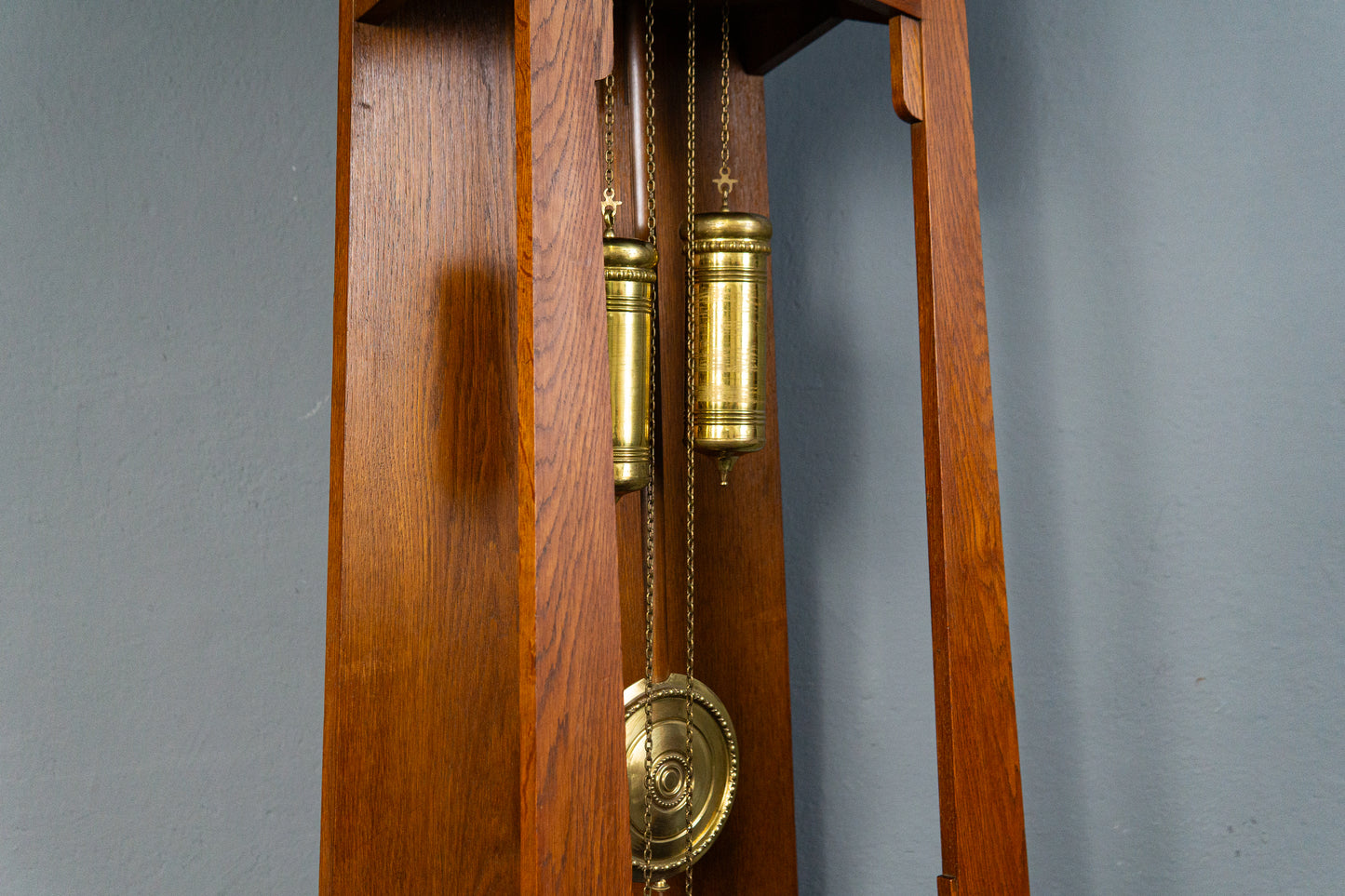 Jugendstil Gustav Becker Standuhr Schrank Vintage Alt Antik MÖBLINGER 2412_0907