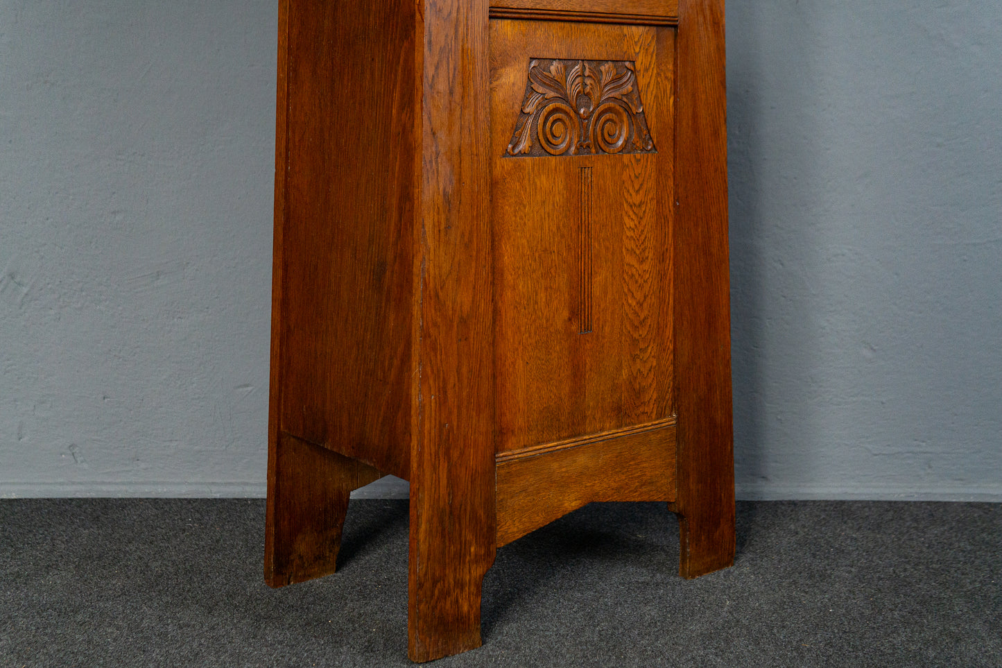 Jugendstil Gustav Becker Standuhr Schrank Vintage Alt Antik MÖBLINGER 2412_0907