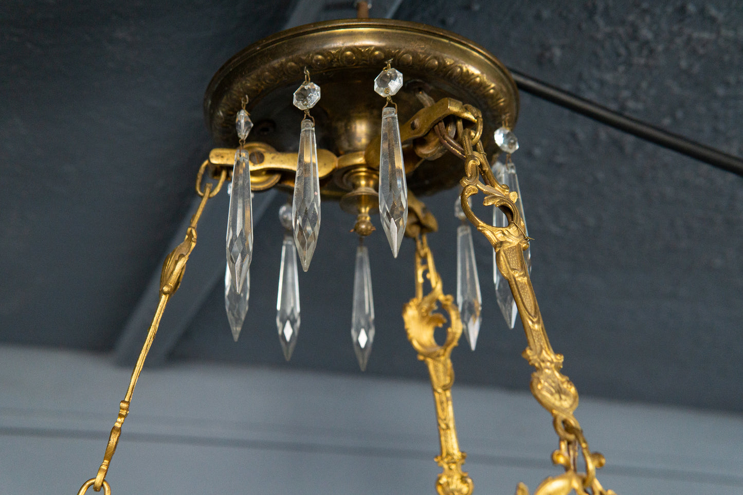 Deckenlampe Leuchte Vintage Lampee Leuchter alt antik MÖBLINGER 2412_0908