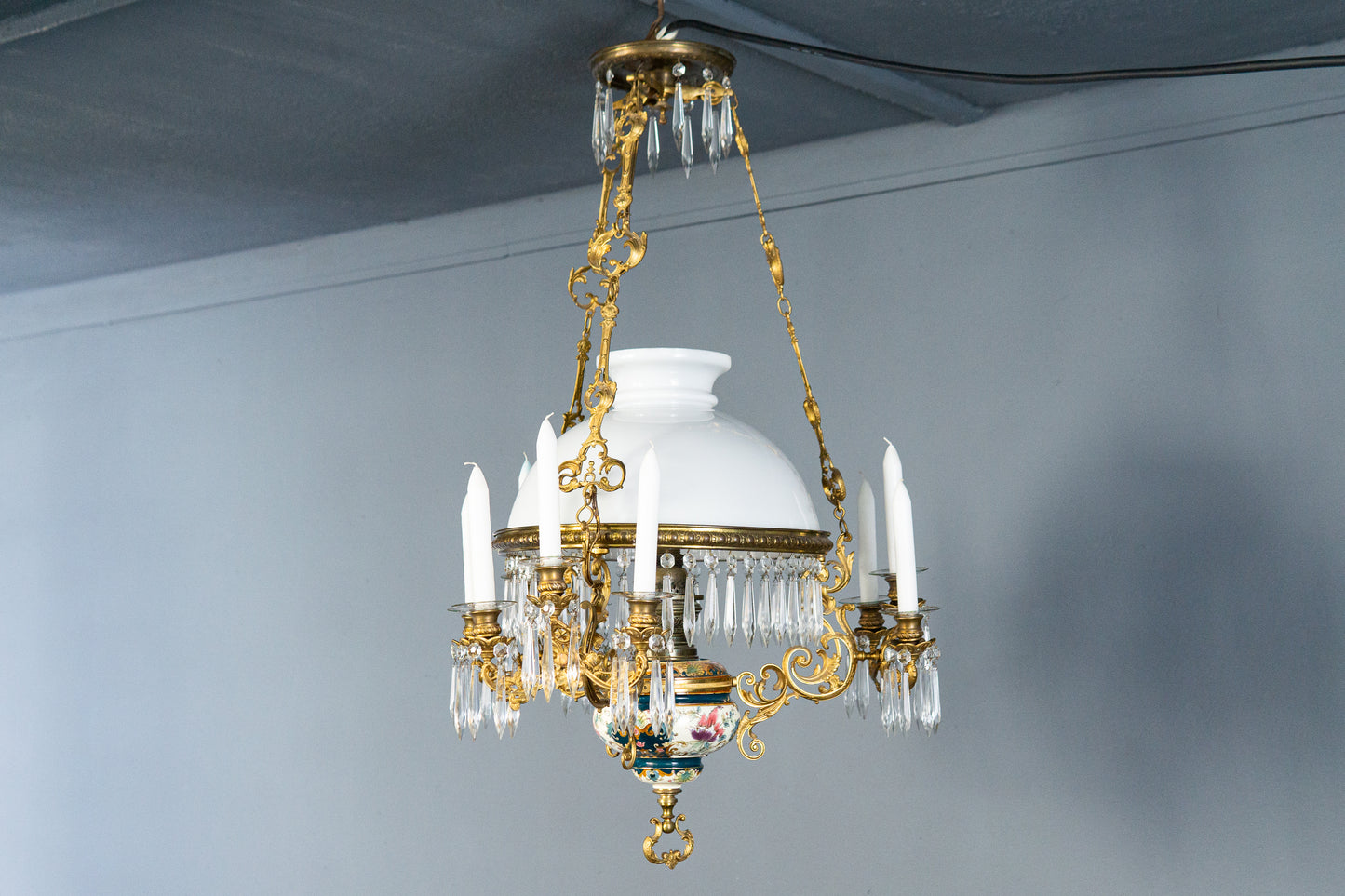 Deckenlampe Leuchte Vintage Lampee Leuchter alt antik MÖBLINGER 2412_0908