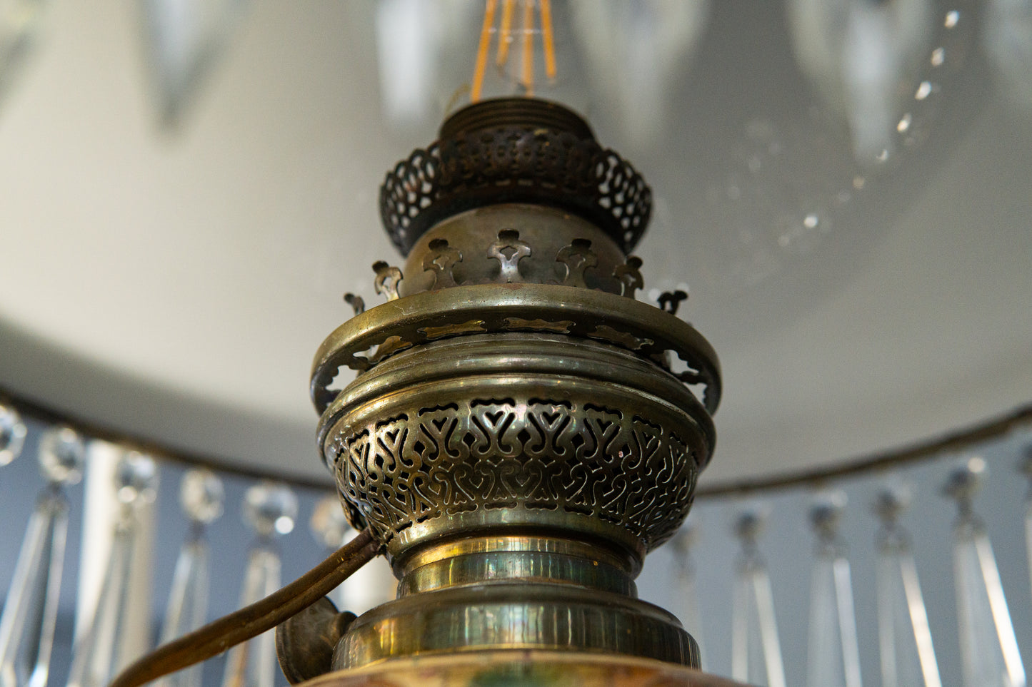 Deckenlampe Leuchte Vintage Lampee Leuchter alt antik MÖBLINGER 2412_0908
