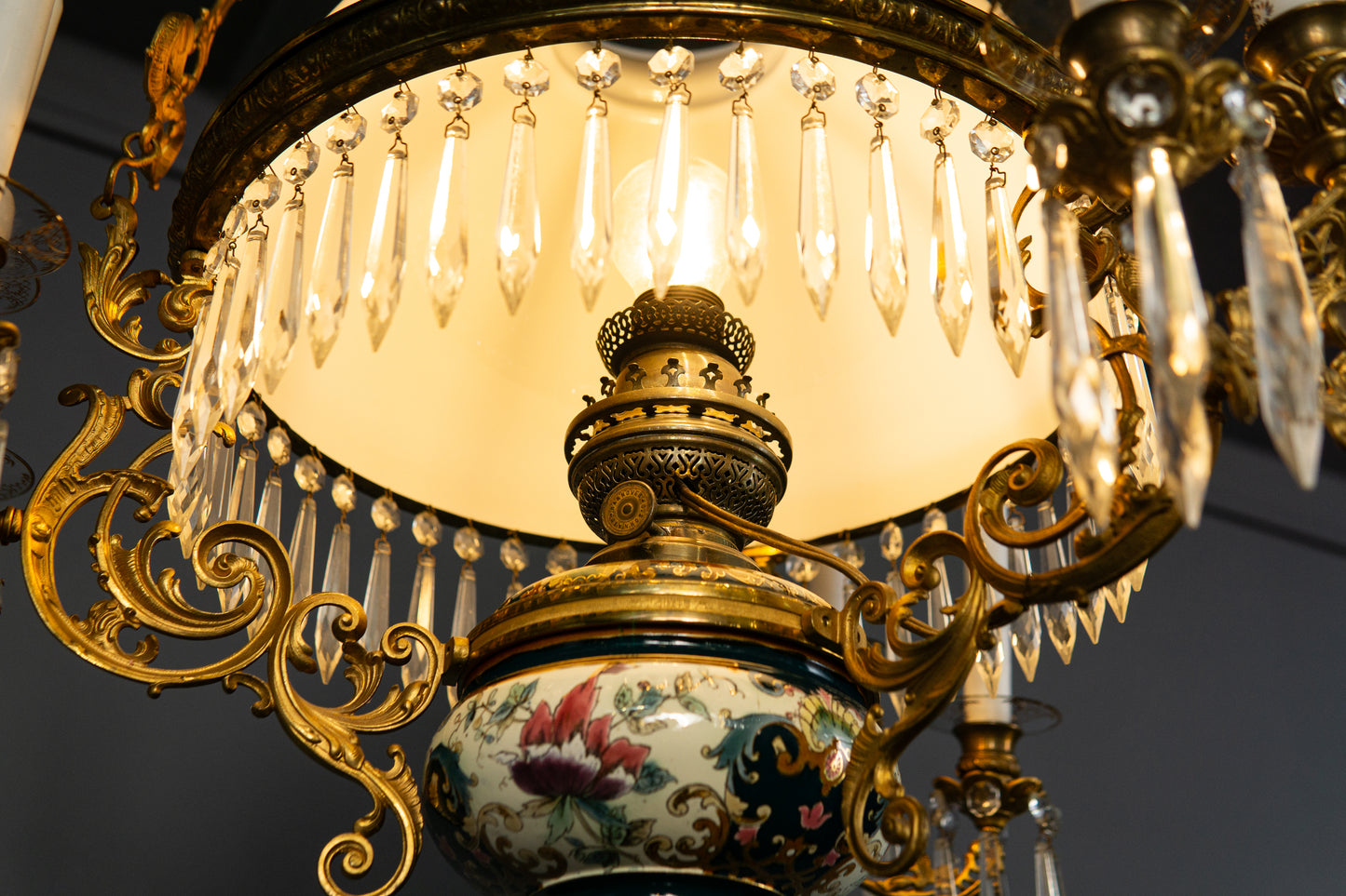 Deckenlampe Leuchte Vintage Lampee Leuchter alt antik MÖBLINGER 2412_0908