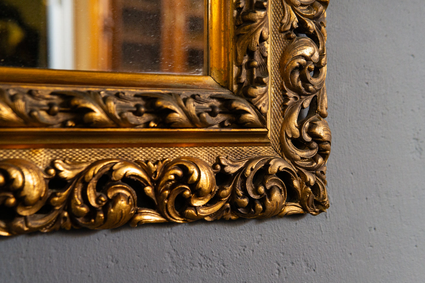 Eleganter Antiker Spiegel aus dem Historismus, 2.Hälfte des 19.Jahrhunderts - Mirror Wandspiegel Alt Antik Vintage MÖBLINGER