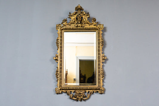 Antik Spiegel Vintage Mirror Garderobe Schrank Kommode MÖBLINGER 2412_1103