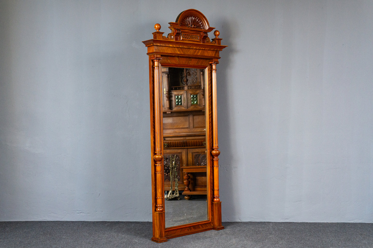 Gründerzeit Spiegel Konsole Wandspiegel Vintage Alt Antik MÖBLINGER 2412_1105