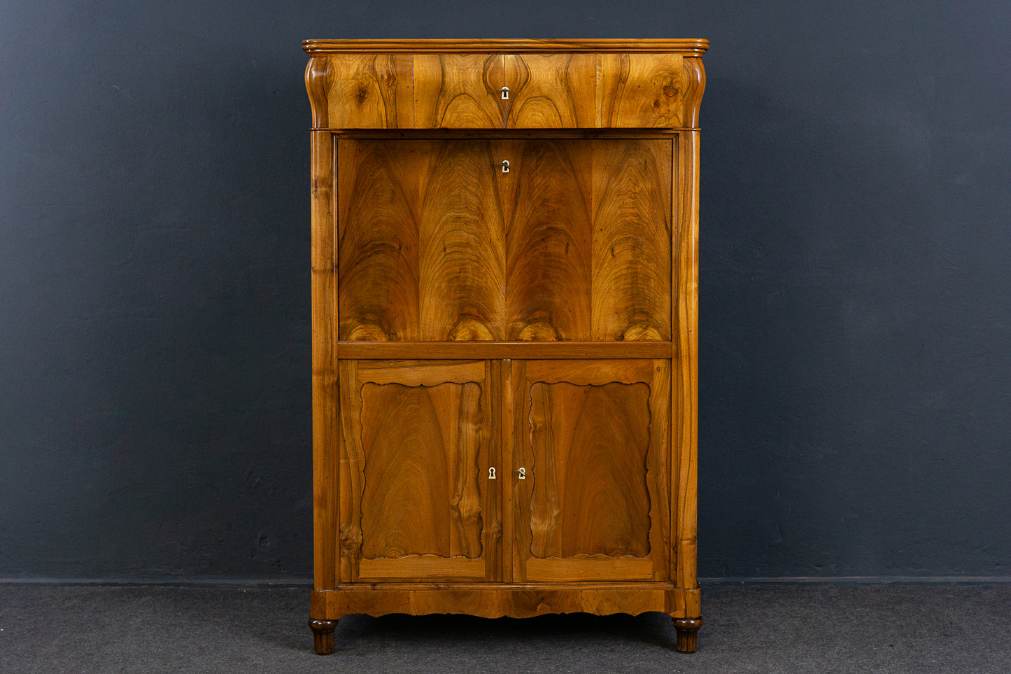Sekretär Schreibtisch Desk Schrank Büro Regal Alt Antik 2304_1206