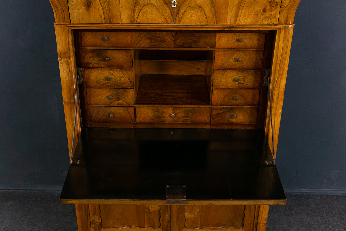 Sekretär Schreibtisch Desk Schrank Büro Regal Alt Antik 2304_1206