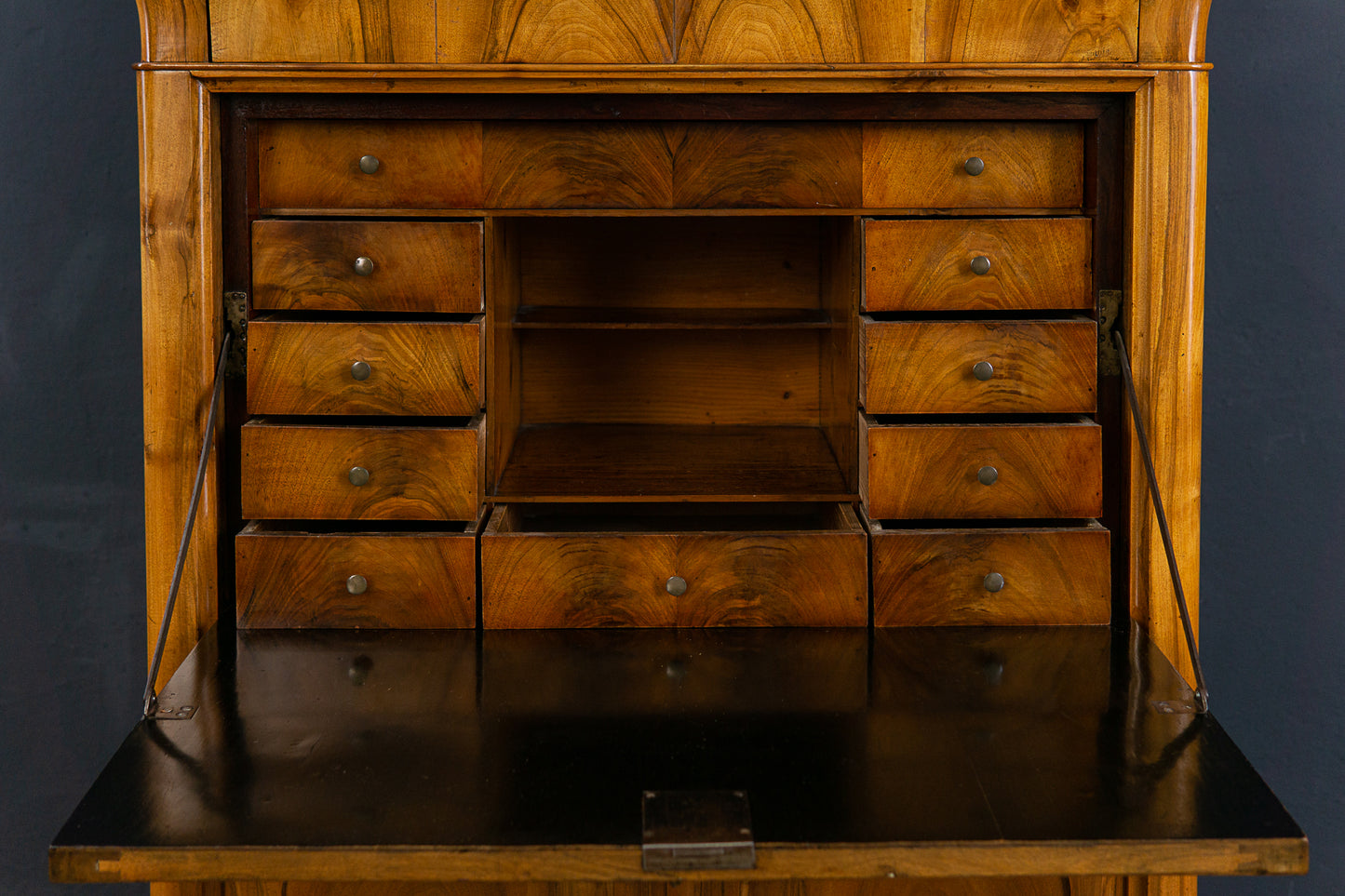 Sekretär Schreibtisch Desk Schrank Büro Regal Alt Antik 2304_1206