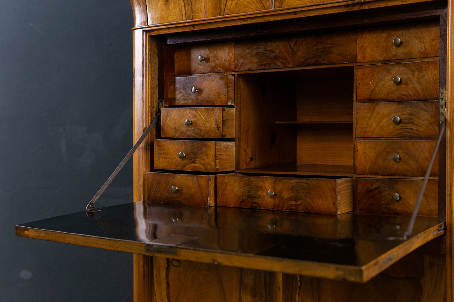 Sekretär Schreibtisch Desk Schrank Büro Regal Alt Antik 2304_1206
