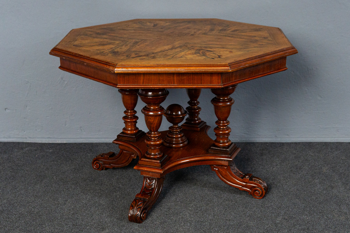 Gründerzeit Tisch Table Vintage Sofa Stuhl Sessel Antik MÖBLINGER 2412_1203