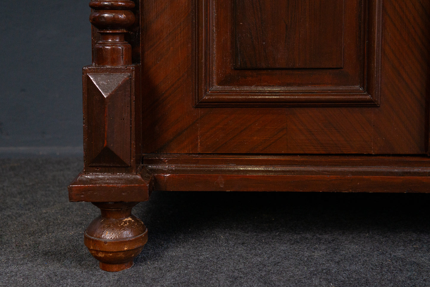 Vintage Antik Vertiko Schrank Buffet Regal Kommode Alt 2402_2902