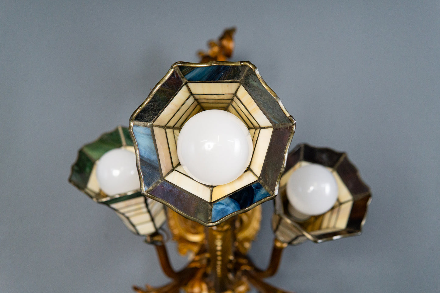 Antik Wandlampe Vintage Leuchte Licht Historismus Alt MÖBLINGER 2412_1205