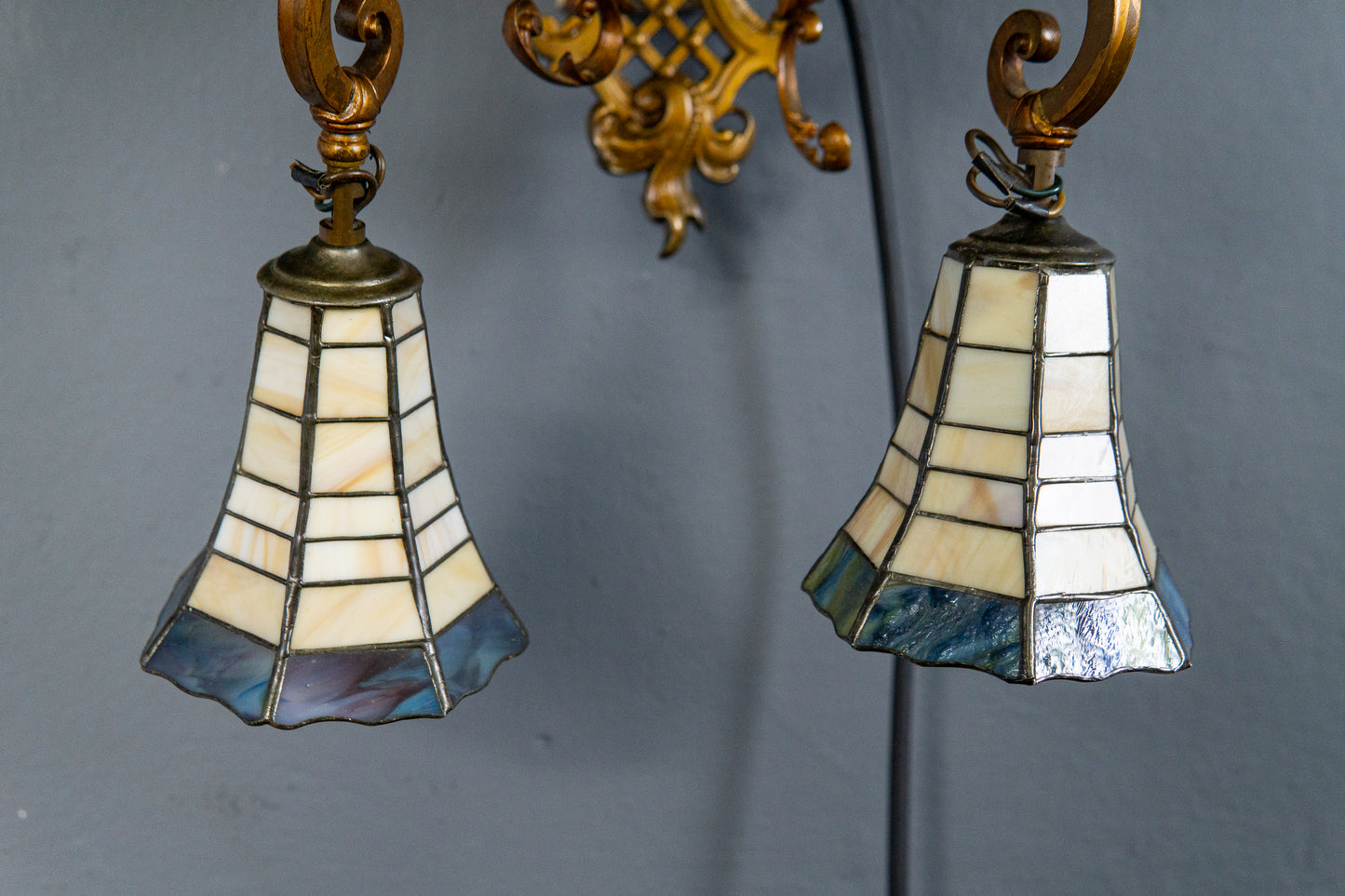 Antik Wandlampe Vintage Leuchte Licht Historismus Alt MÖBLINGER 2412_1205