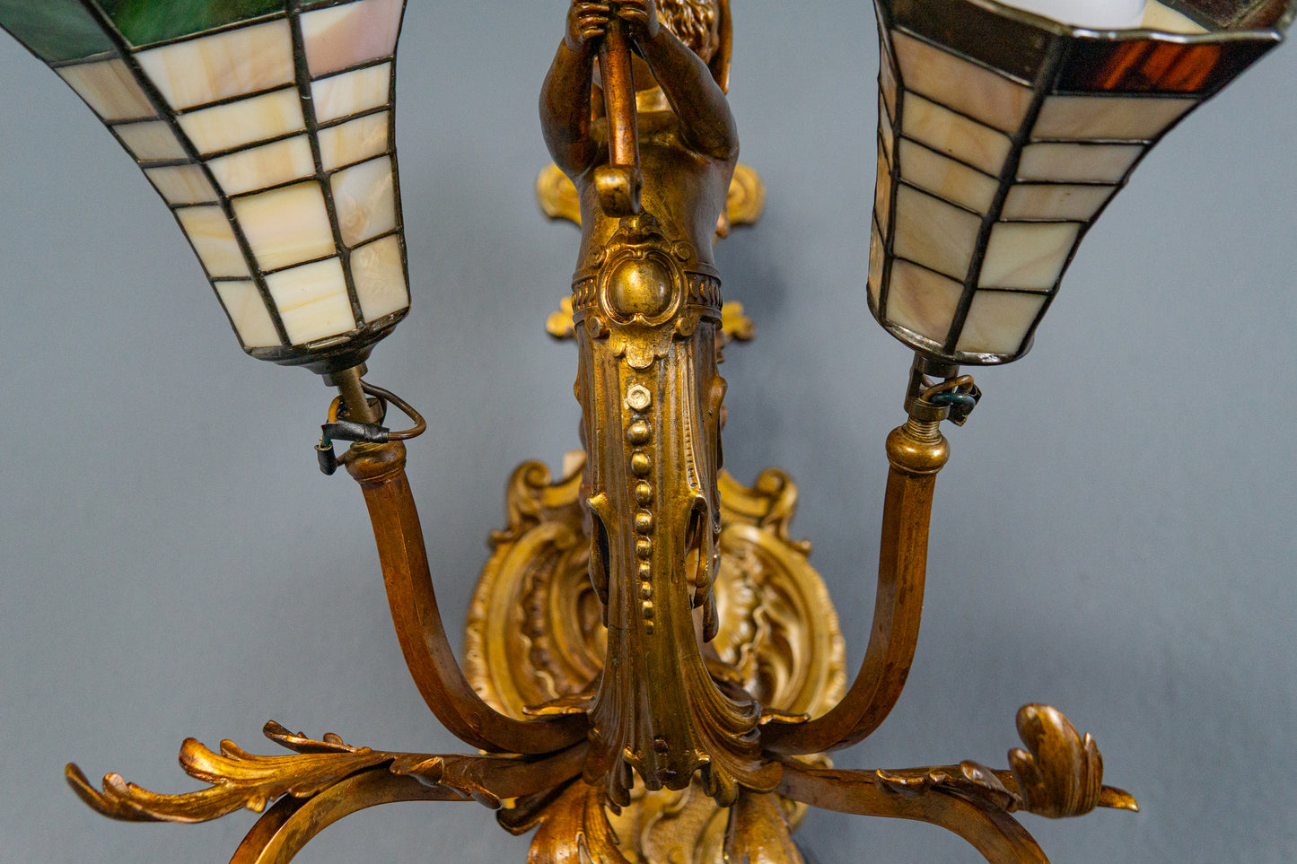 Antik Wandlampe Vintage Leuchte Licht Historismus Alt MÖBLINGER 2412_1205